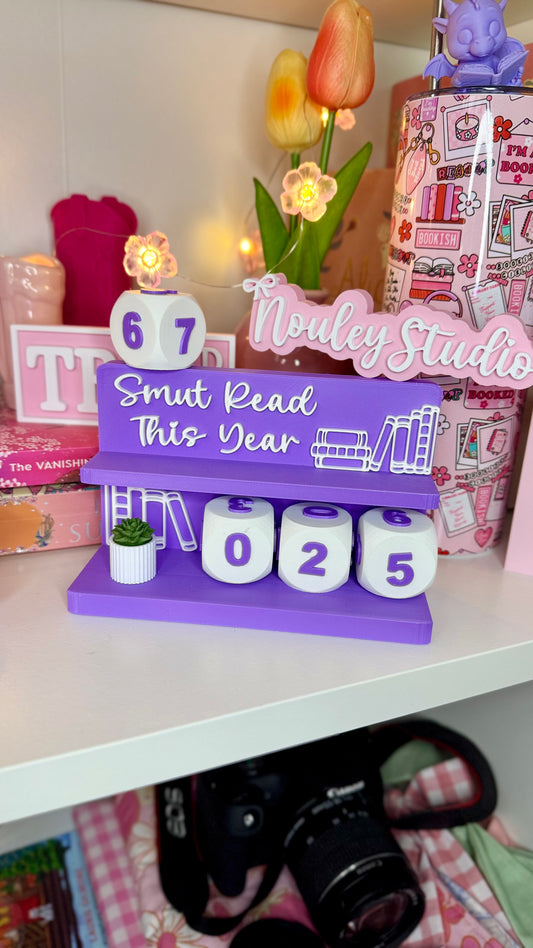 Book Counter l Smit read this year