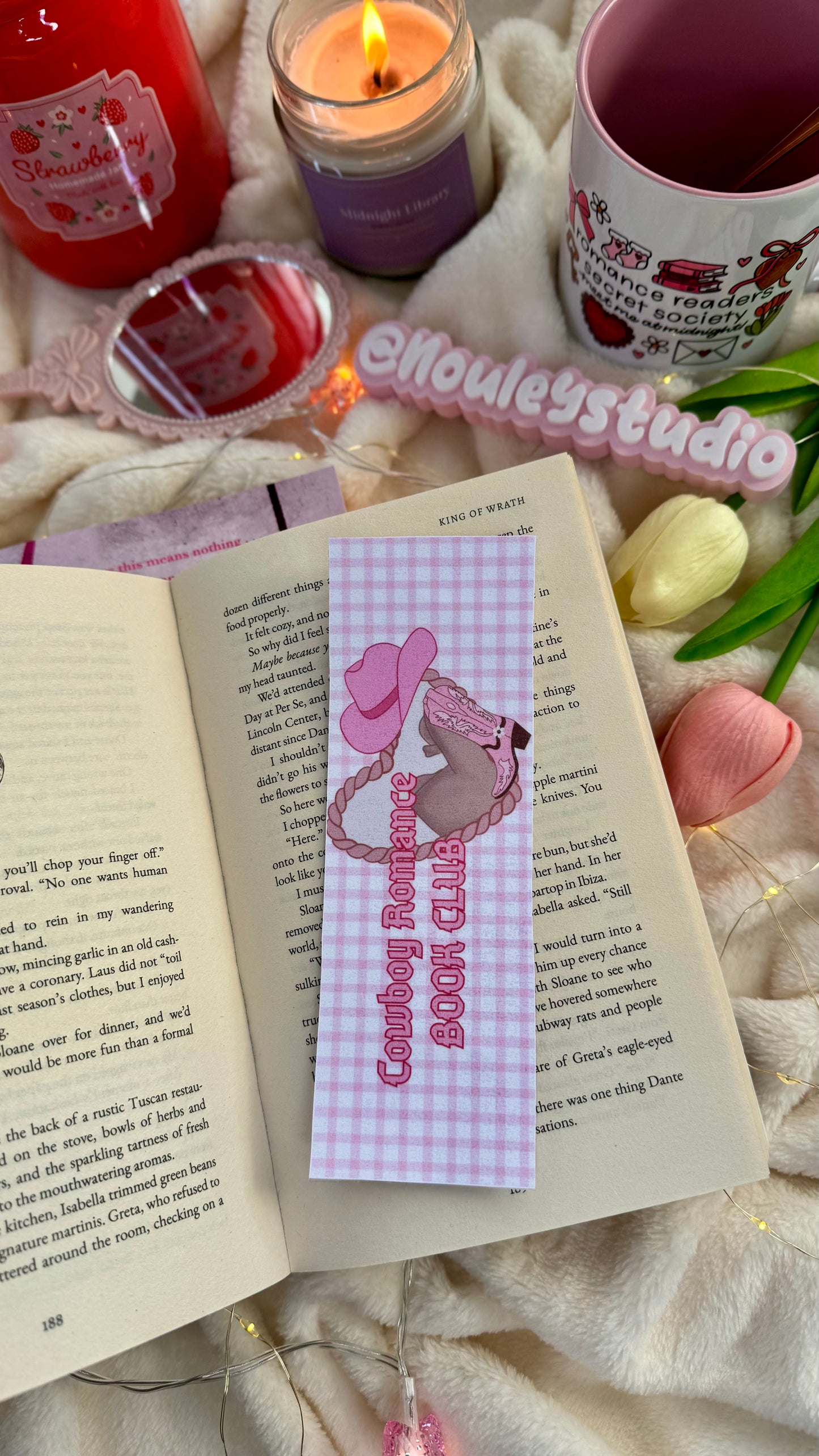Bookmark paper | Cowboy Romance