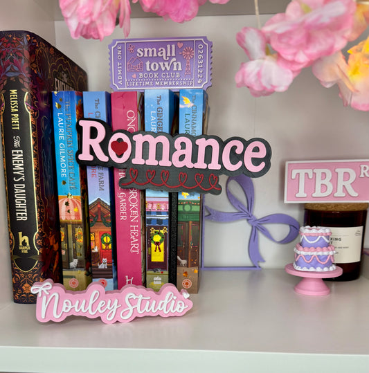 Bookshelf insert | Romance