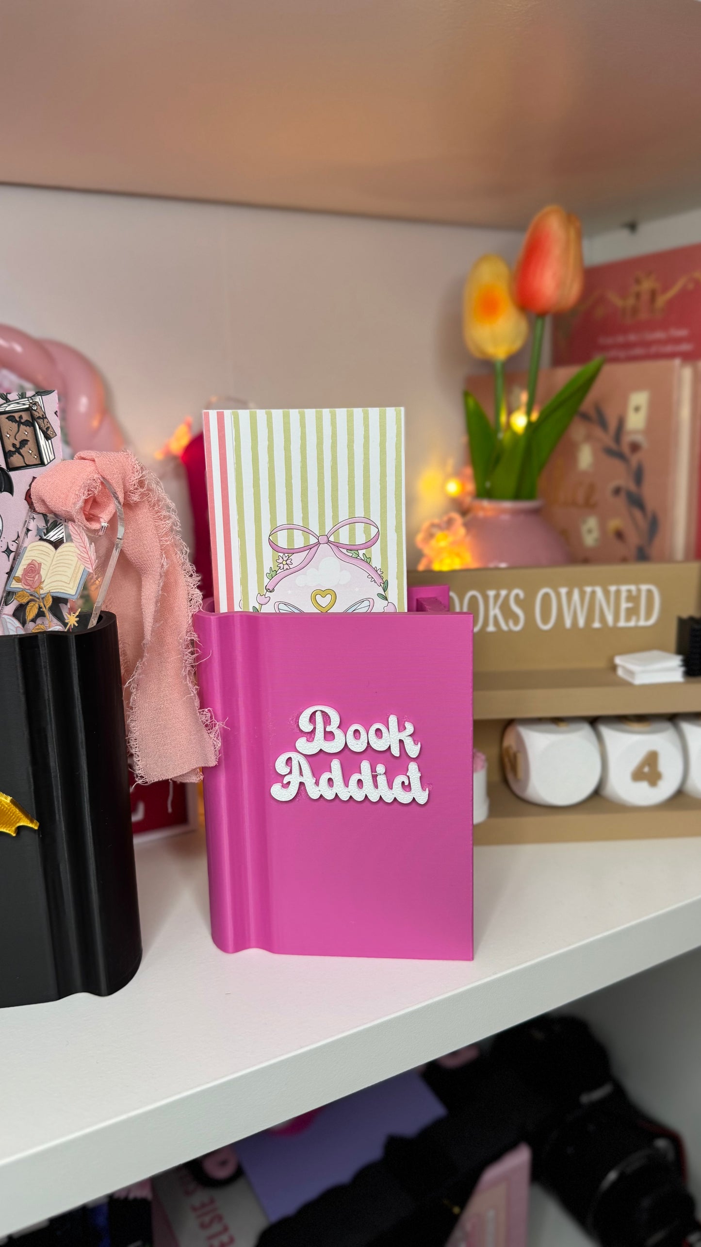 Boekenlegger houder | Book Addict