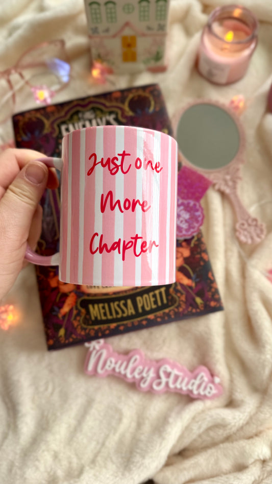 Just one more chapter mug