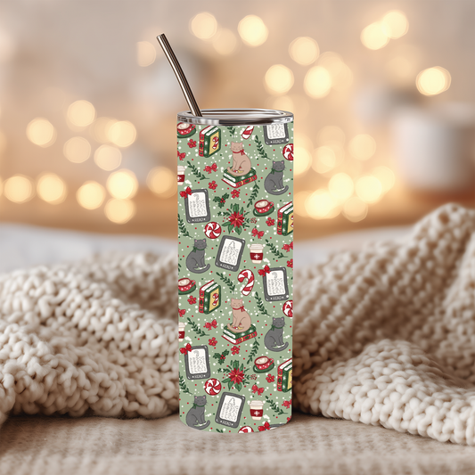 Tumbler | Reading cats