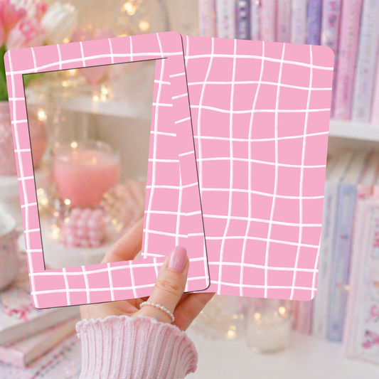 E-reader Insert-Skin | Pink Lines