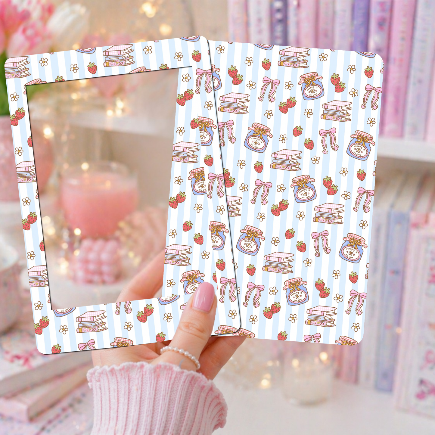 E-reader Insert-Skin | Blue jam